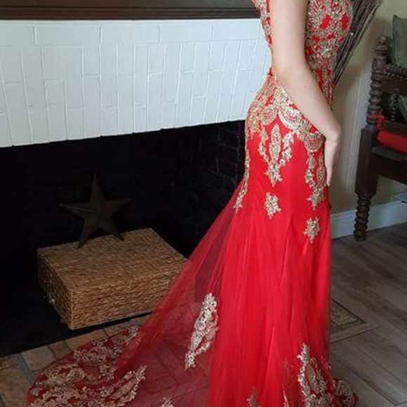 House Of Wu  Prom Dress size 0 - Picture 4 of 4